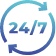 24/7 Availability
